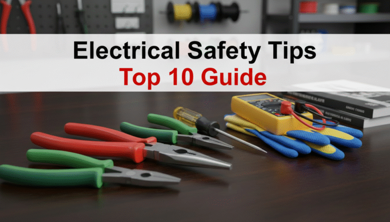 Top 10 Electrical Safety Tips Every Electrician in Pakistan Should Know