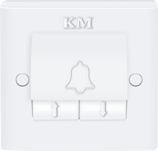 KM Waterproof Double Bell (Outdoor Dual Button)