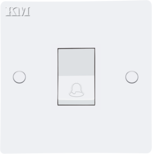 KM China Single Bell Push (Compact Entry Button)