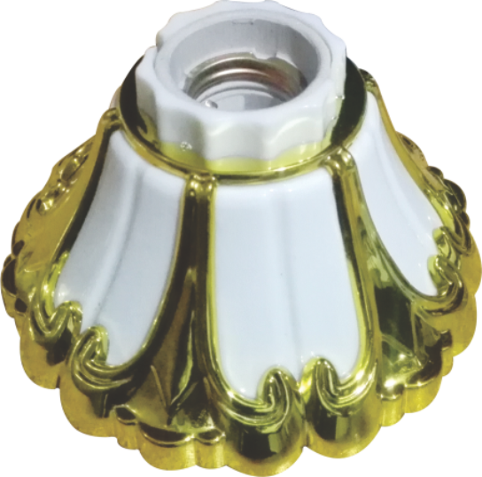 KM Golden Fancy Holder (Luxury Gold Finish E27)