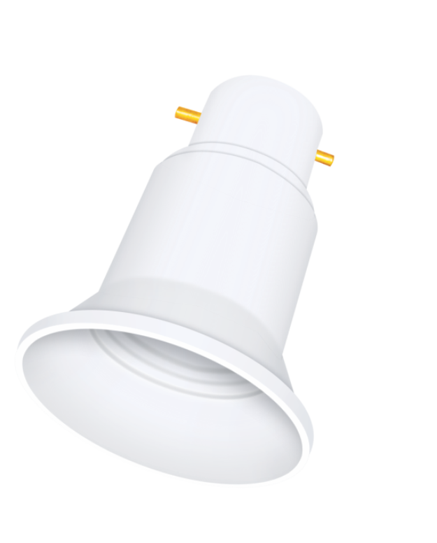 KM Pin to Screw Converter (B22 to E27 Adaptor)