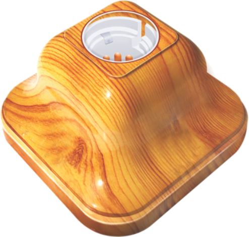 KM Colored Jumbo Square Holder (Decorative Socket)