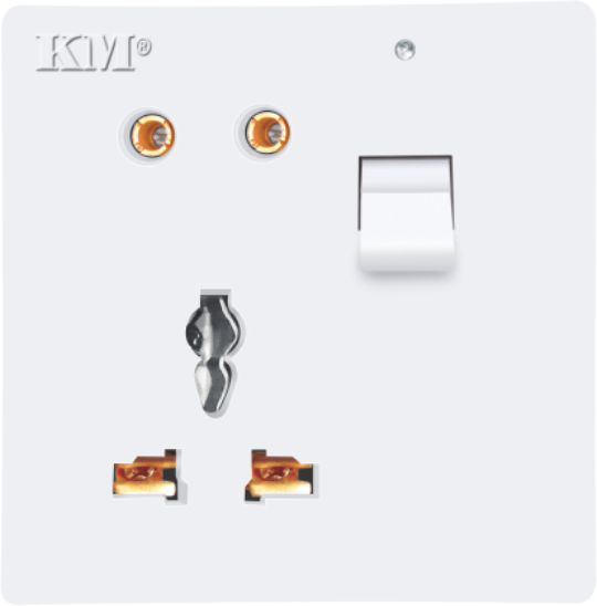 KM 5-in-1 China Light Socket (Standard Multi-Plug)