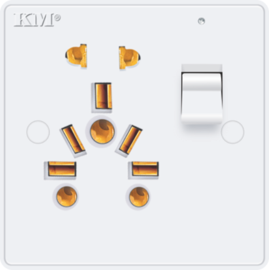 KM 6-in-1 China Multi Socket (Heavy Multi Outlet)