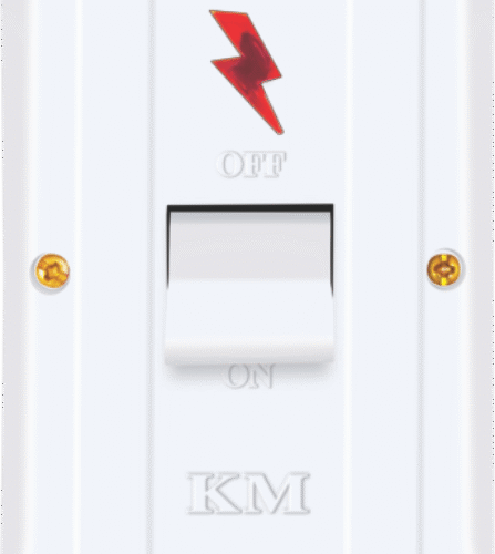 KM Surface Mount Main Switch (Open Installation)