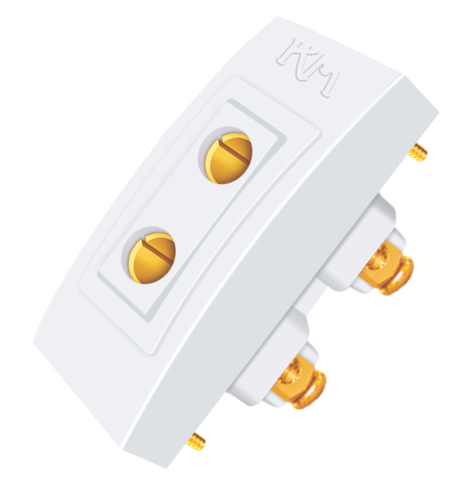 KM Famous Solid Pipe Socket (Standard Wall Outlet)