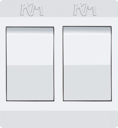 KM Piano Tag Switch (Custom Labelable Switch)