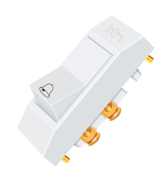 KM Euro Bell Push (Reliable Doorbell Switch)