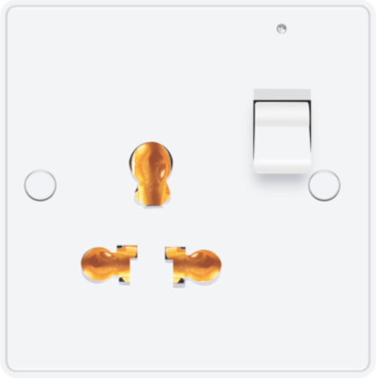 KM 2-in-1 China Power Plug (Heavy Duty Socket)
