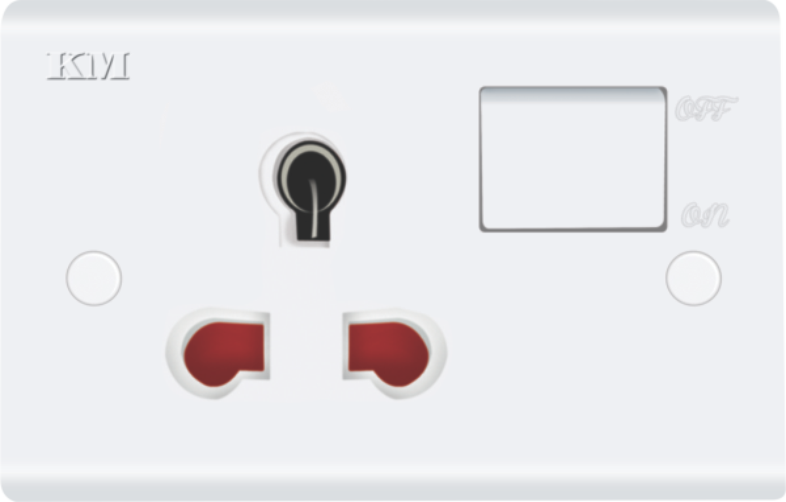 KM Child Safety Power Socket (Safe Heavy Duty)