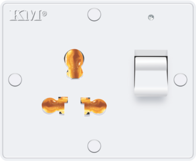 KM 5-in-1 Simple Power Socket (Reliable Multi)