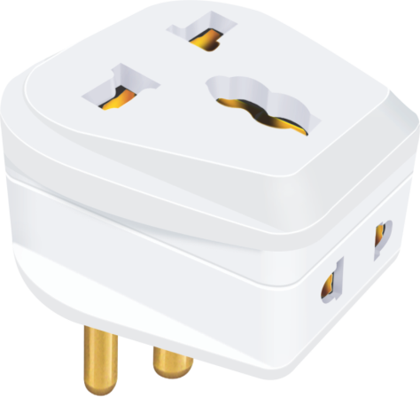 KM Universal Mobile Multi Plug (Charger Adaptor)