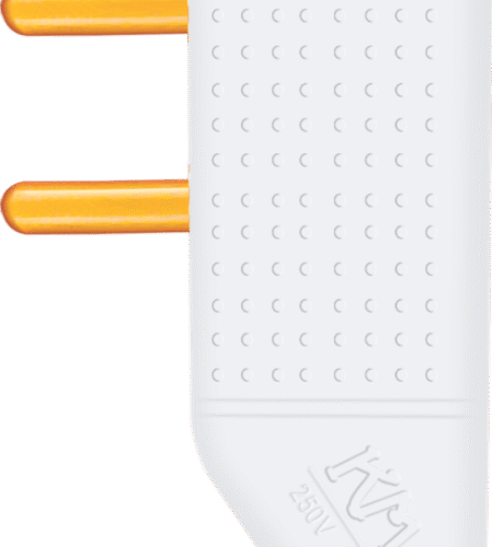 KM Flex Design 2-Pin Plug (Flexible Body Shoe)